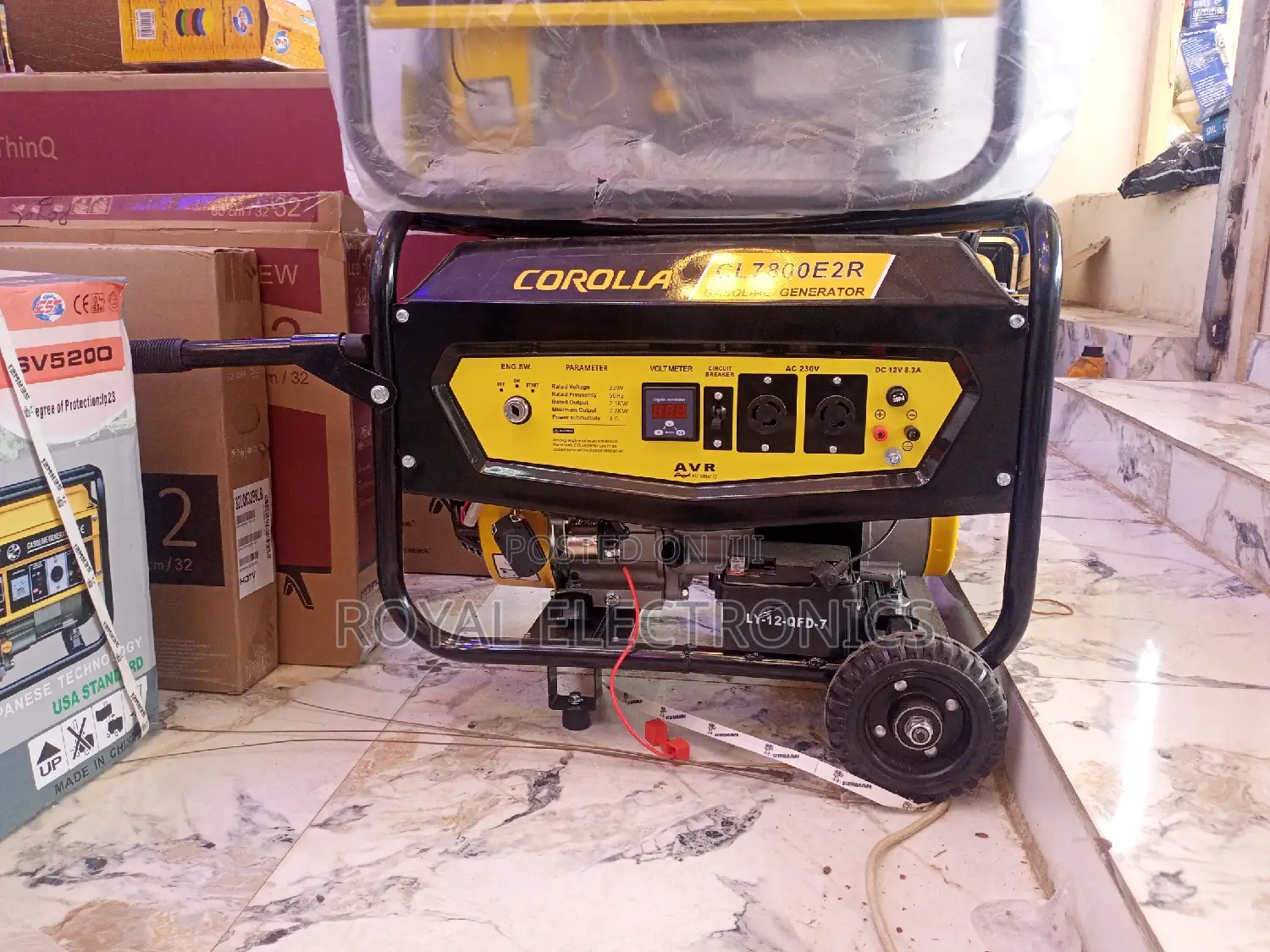 Standard Corolla(Cl7800e2r)100% Copper Key Starter Generator