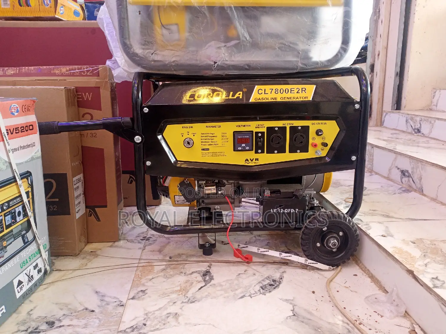 Standard Corolla(Cl7800e2r)100% Copper Key Starter Generator