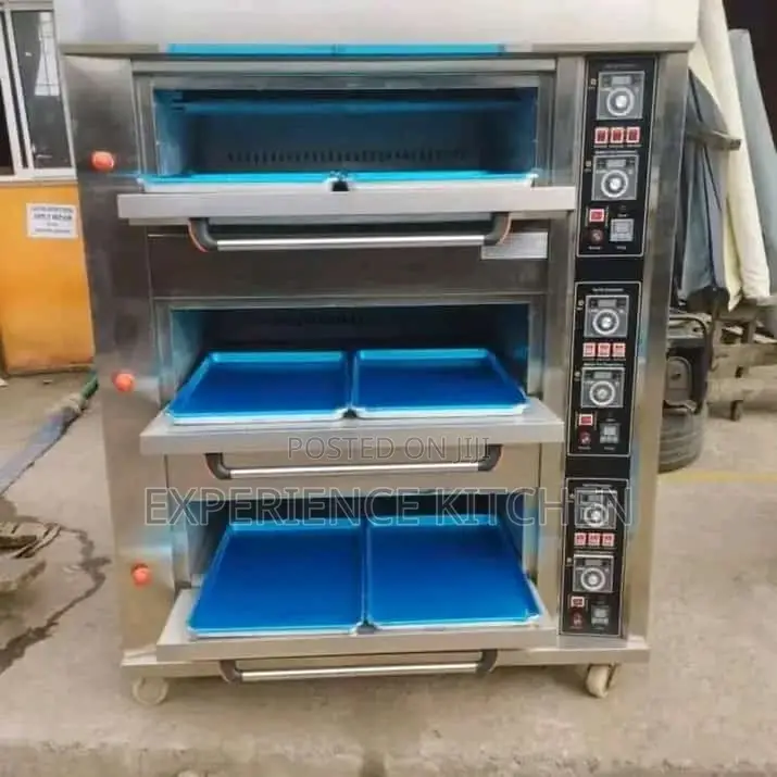6 Trays Gas Oven