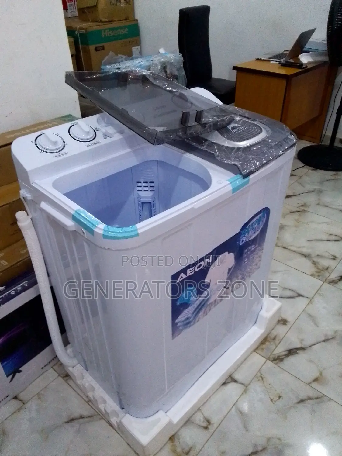 Awm10tt Top Load Aeon Washing Twin Tub Machine