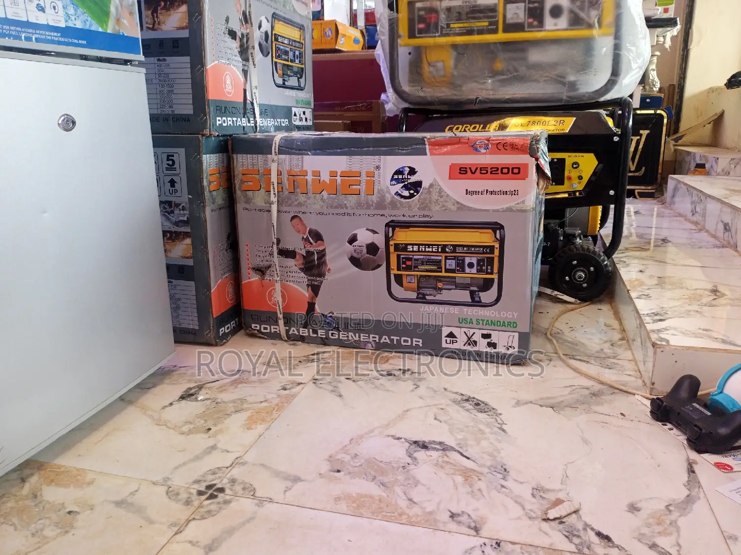 Brand New Senwei 2.2KVA Manual Start Generator-Sv5200