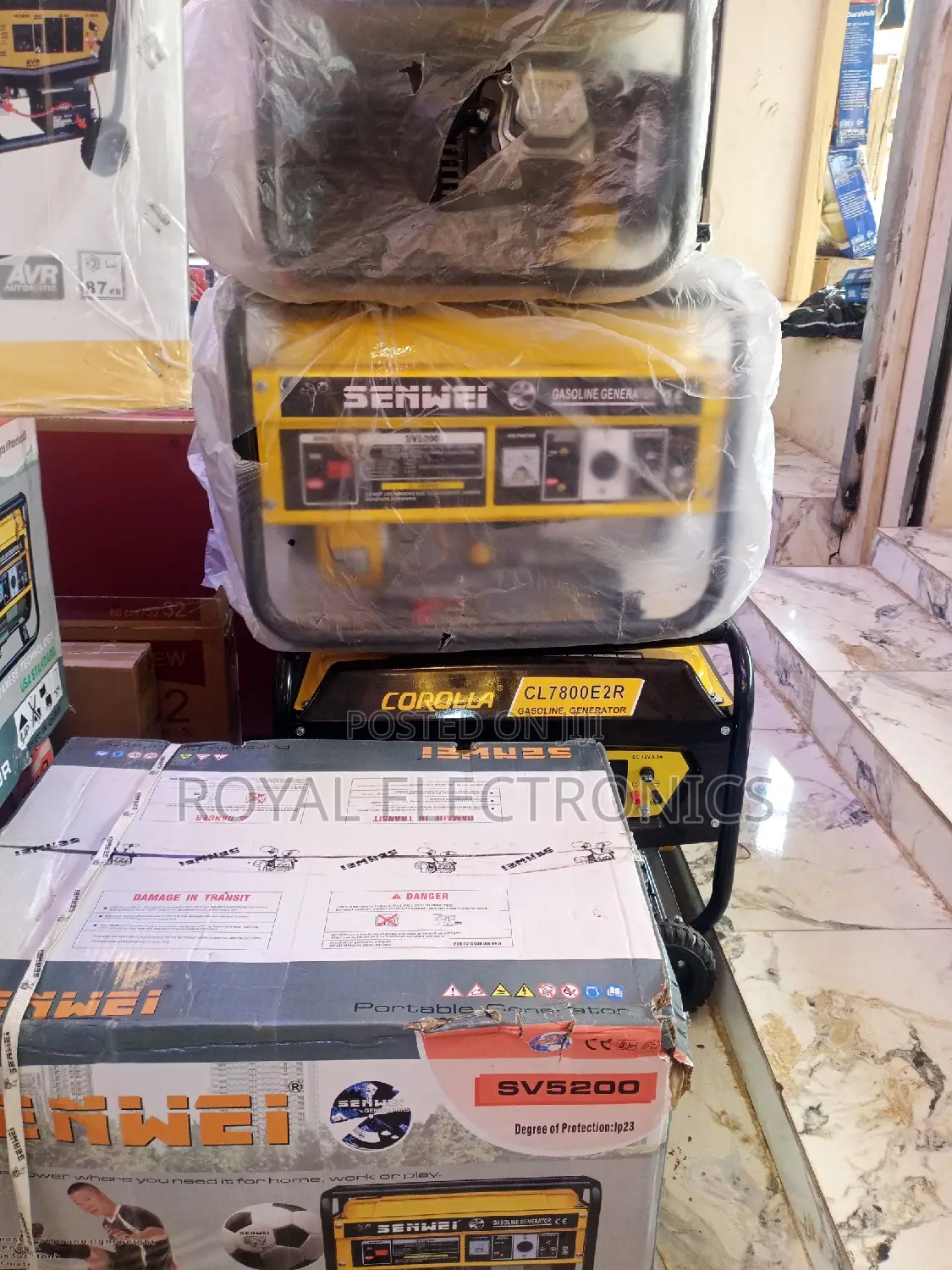 Classic Senwei 2.2KVA Manual Start Generator-Sv5200