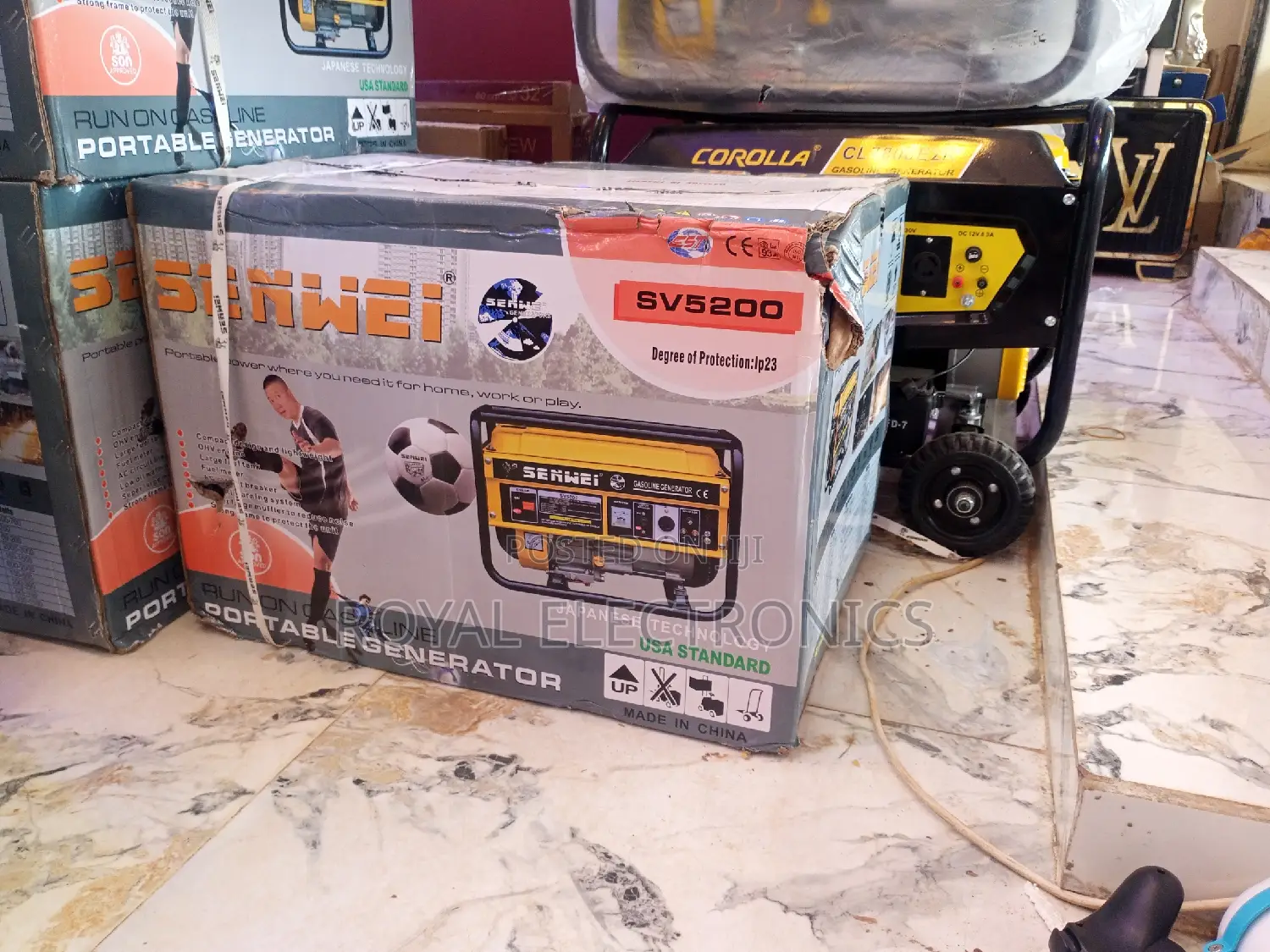 New Senwei 2.2KVA Manual Start Generator-Sv5200