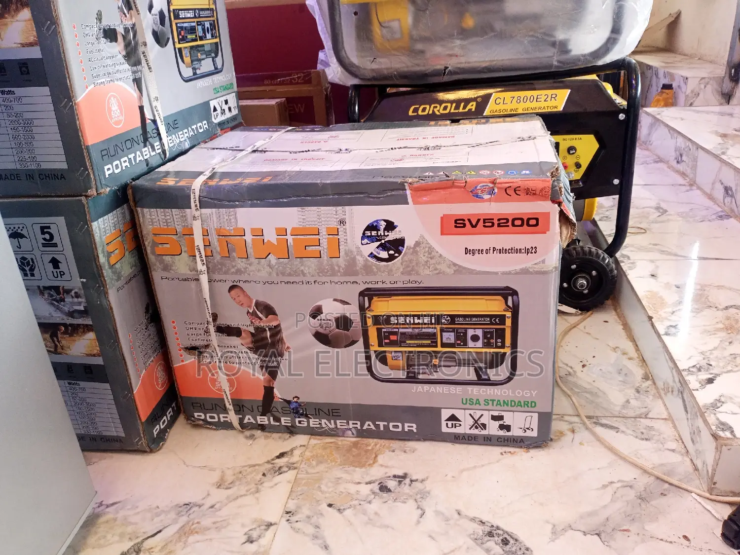 Authentic Senwei 2.2KVA Manual Start Generator-Sv5200