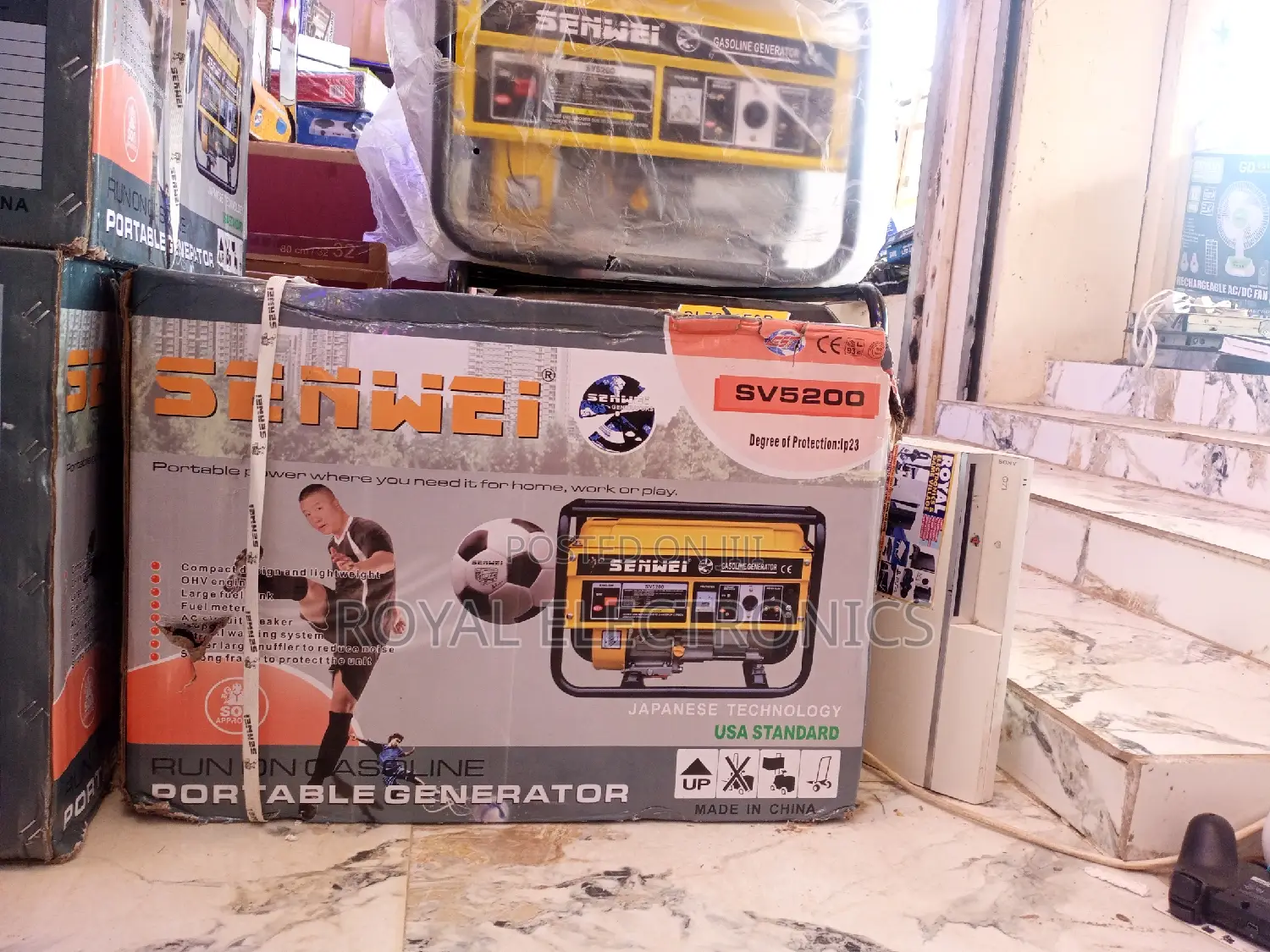 Unique Design Senwei 2.2KVA Manual Start Generator-Sv5200