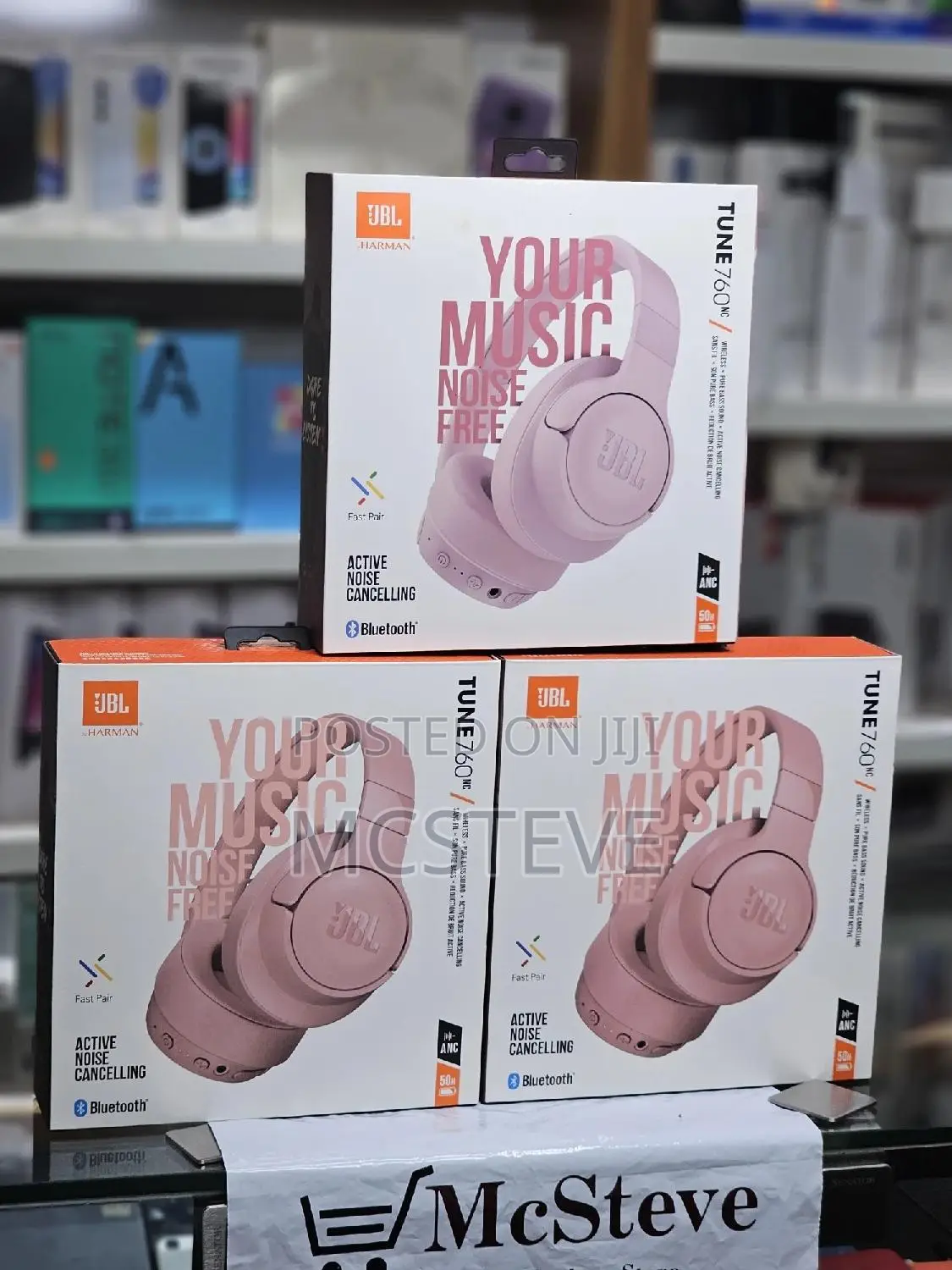 JBL Tune 760 Active Noise Cancelling Headphones