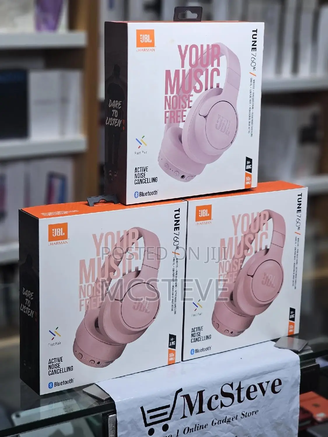 JBL Tune 760 Active Noise Cancelling Headphones