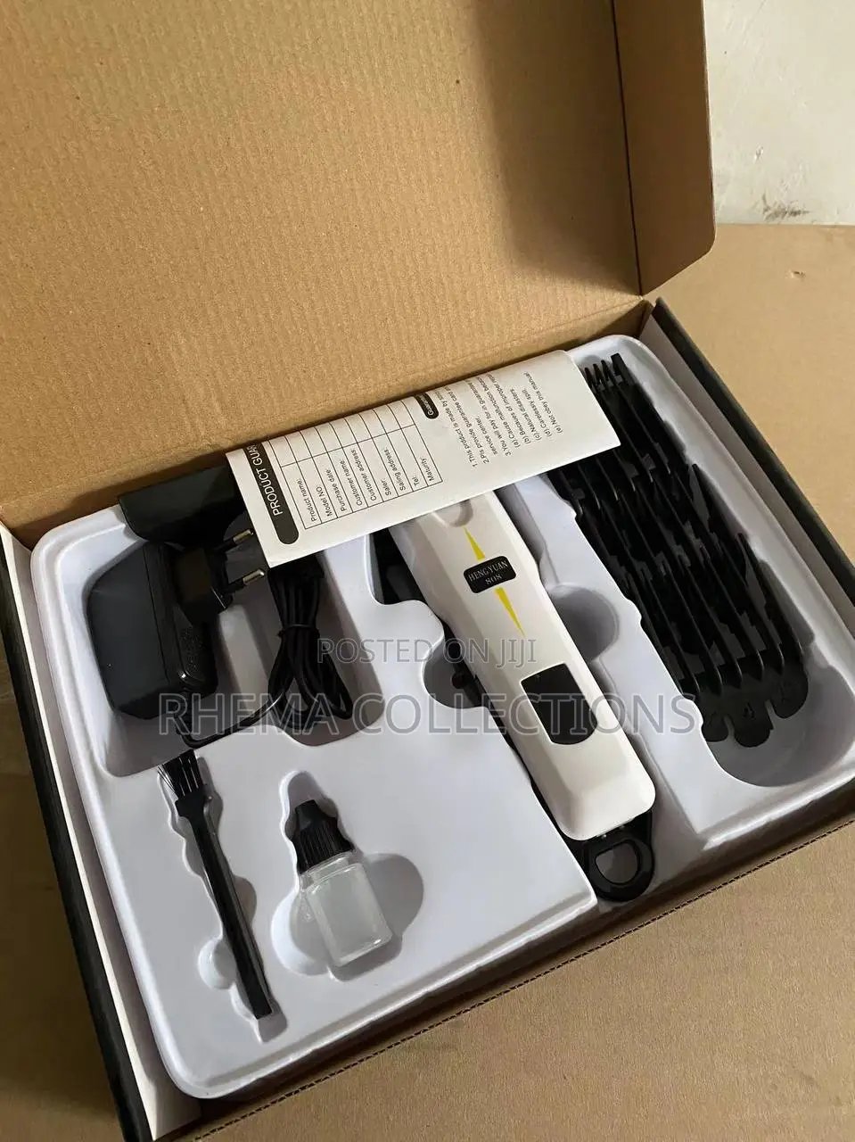 Hengyuan Cordless Rechargeable Digital Clipper