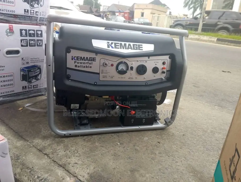 KEMAGE GENERATOR MODEL Km13000e2r 2 Yrs Warty 10.5 Kcopper