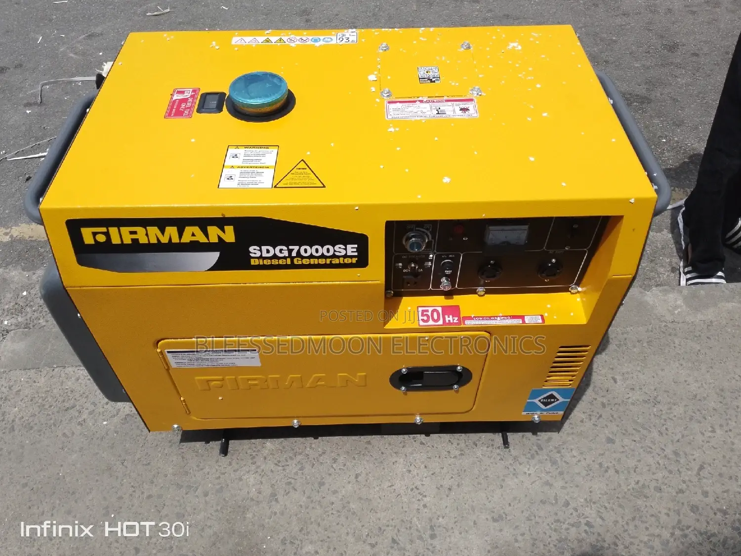 FIRMAN COOPER SOUNDS PROFF 8.5kva 2 Years Warranty
