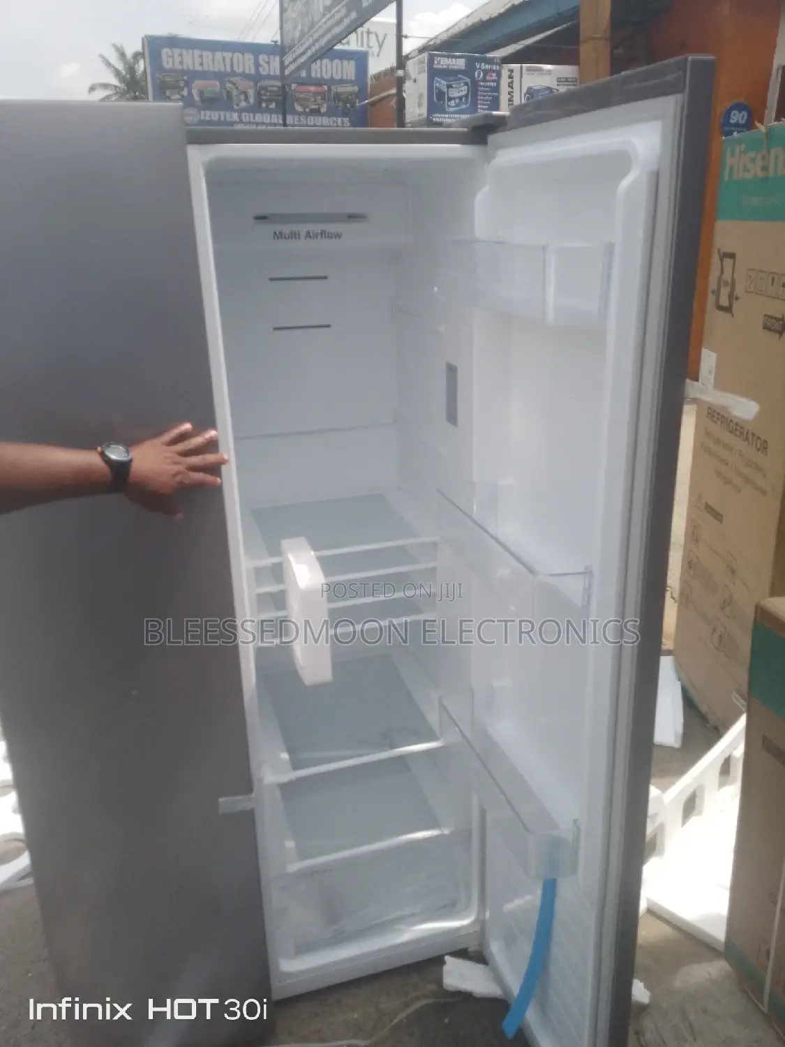Hisense Side by Side Fridge 2 Years Warranty