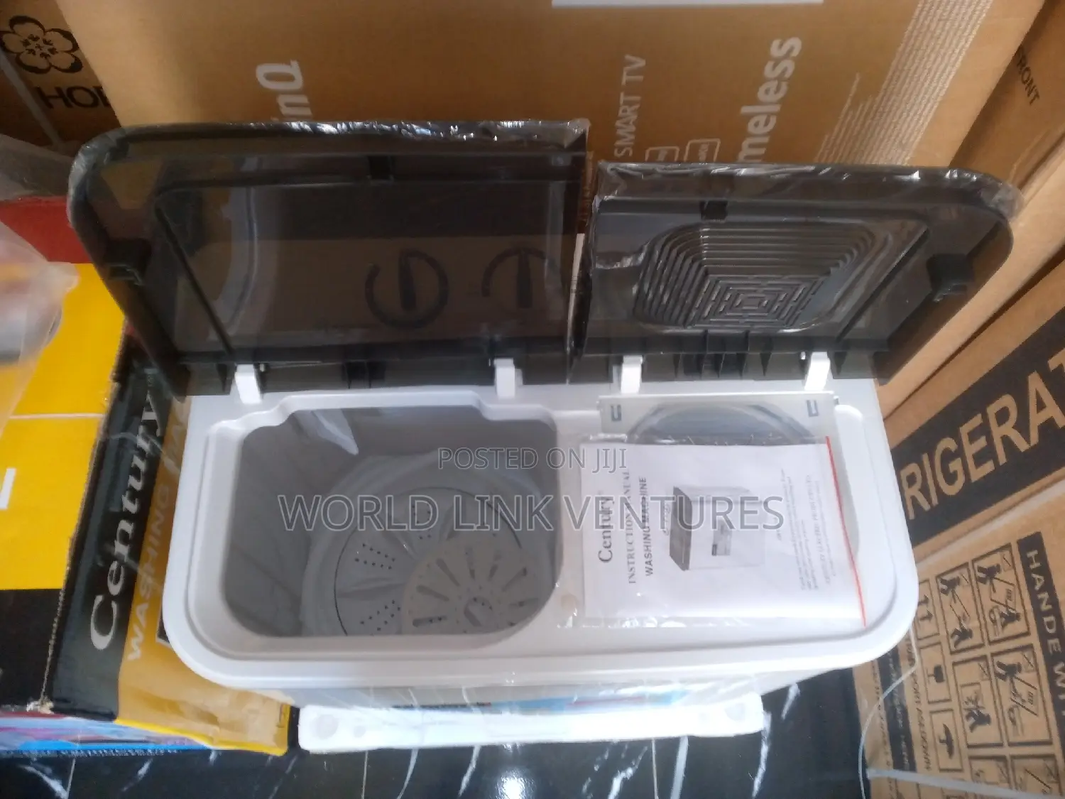 Brand New Century Washing Machine Twin Top Loader.