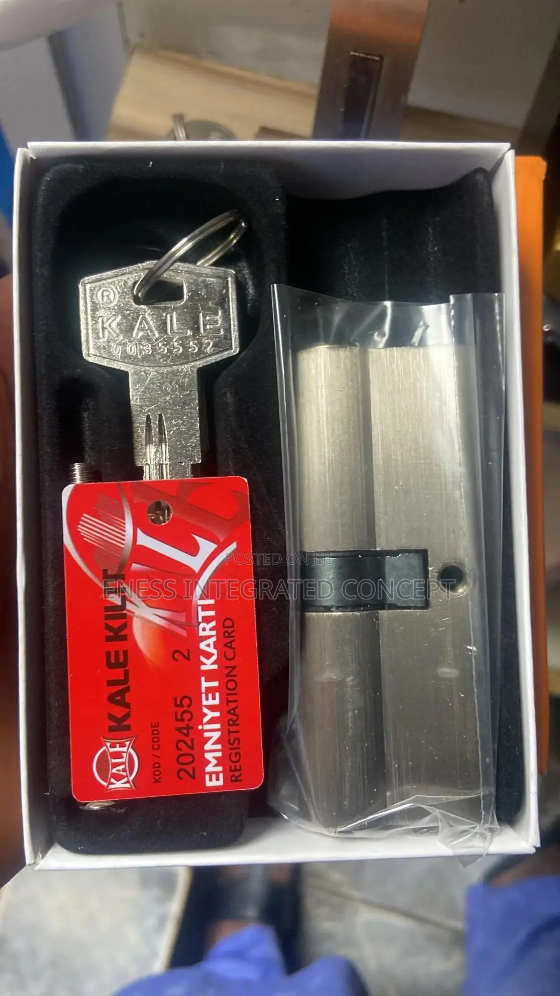 80mm Kale Kilit Cylinder Lock