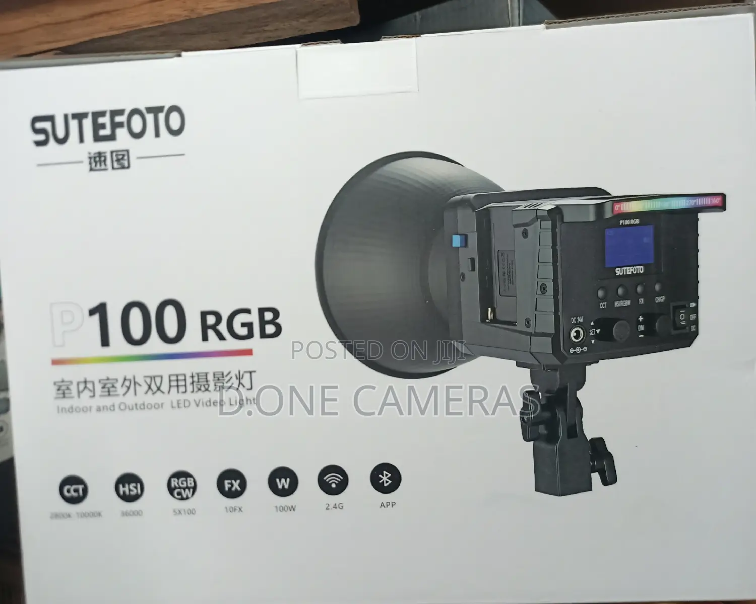 Sutefoto P100 RGB Led Video Light