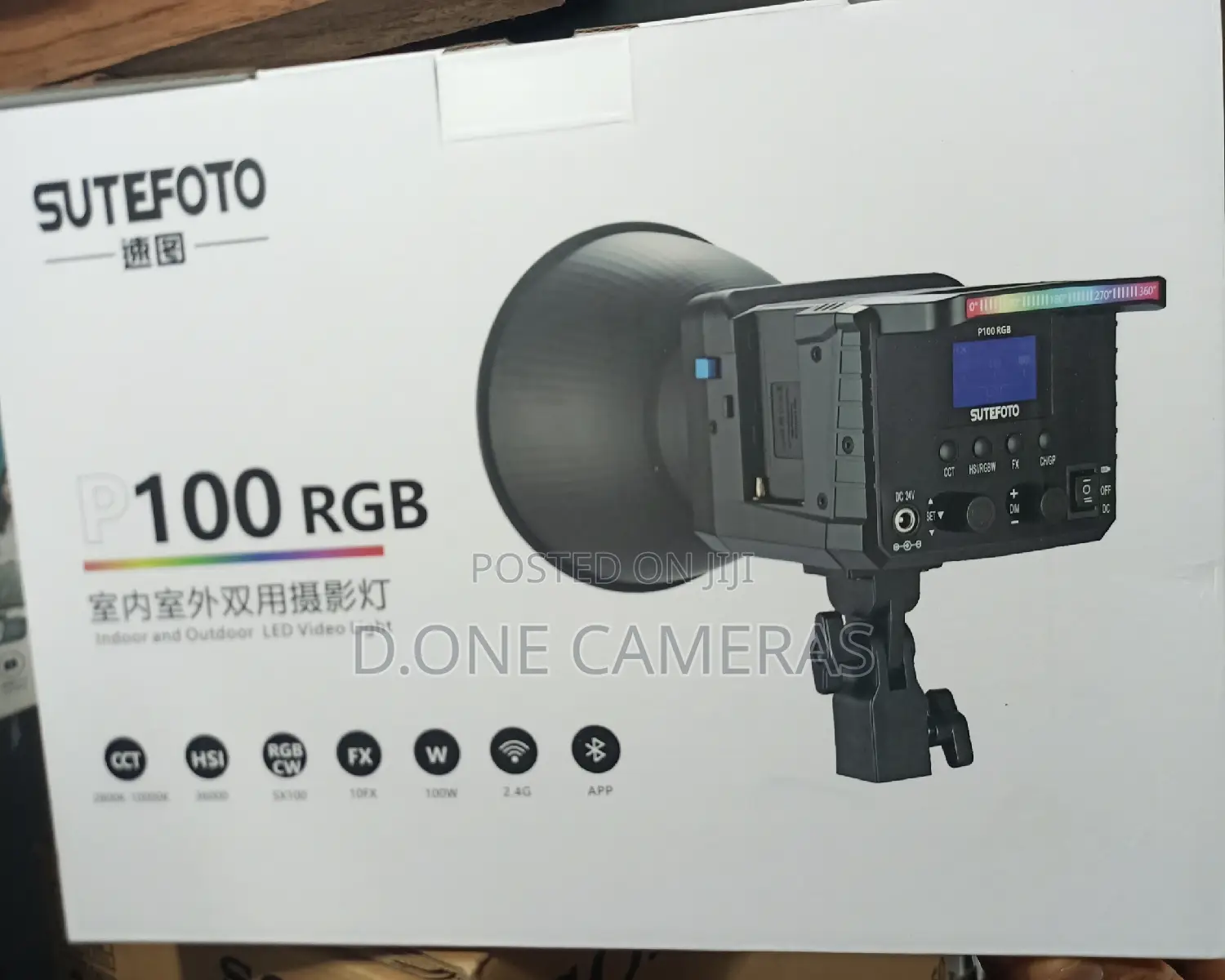 Sutefoto P100 RGB Led Video Light