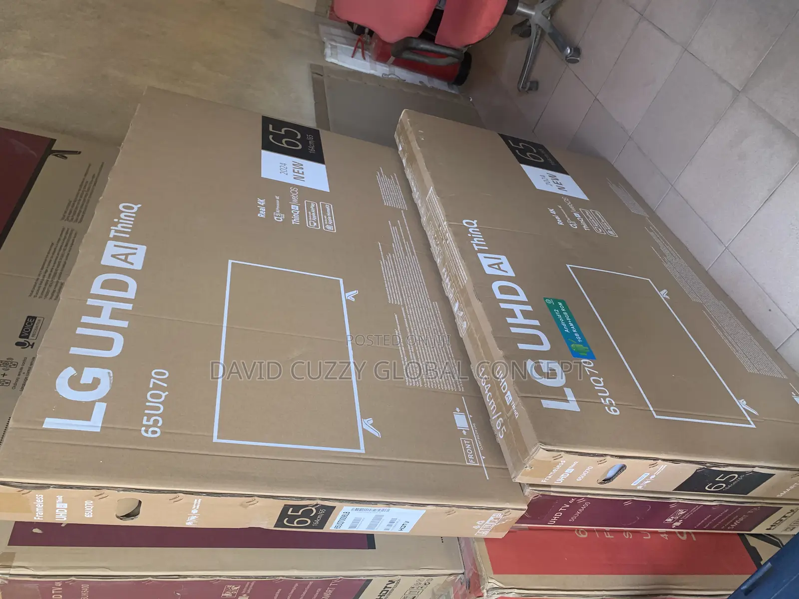 2024 Lg 65 Inches Smart Frameless Tv