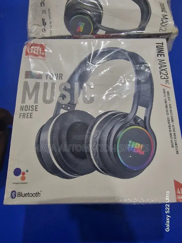 JBL Wireless Headphone Powerful Bass Tune Max23