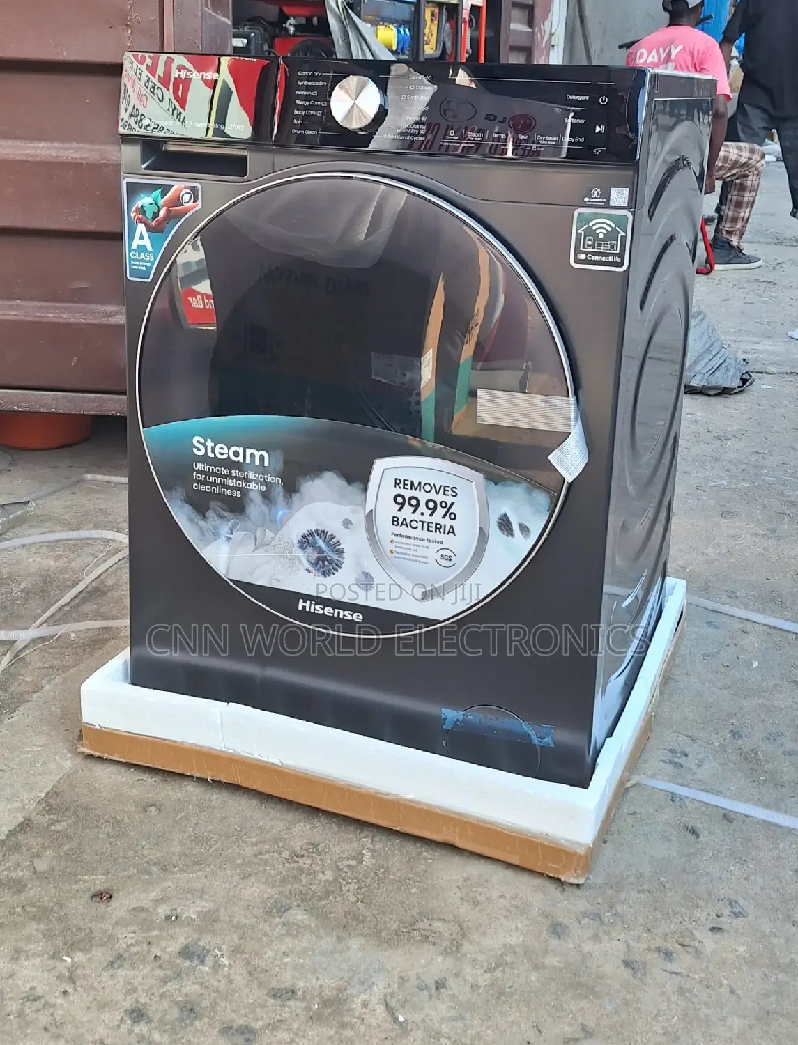 Hisense Inverter Wash/Dryer 12kg Front Load Washing Machine