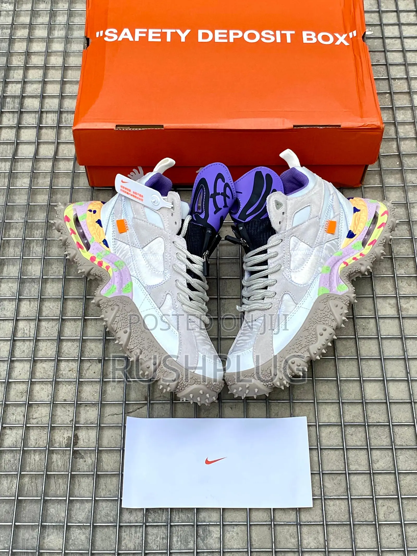 Nike Air Terra X Off-White Forma Wheat Sneakers