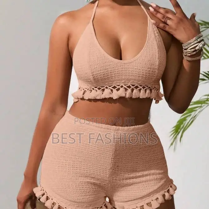 Trendy Ladies 2 Piece Beach Outfit