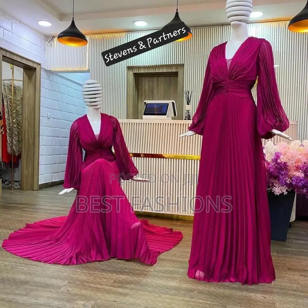 Quality Ladies Chiffon Long Dress