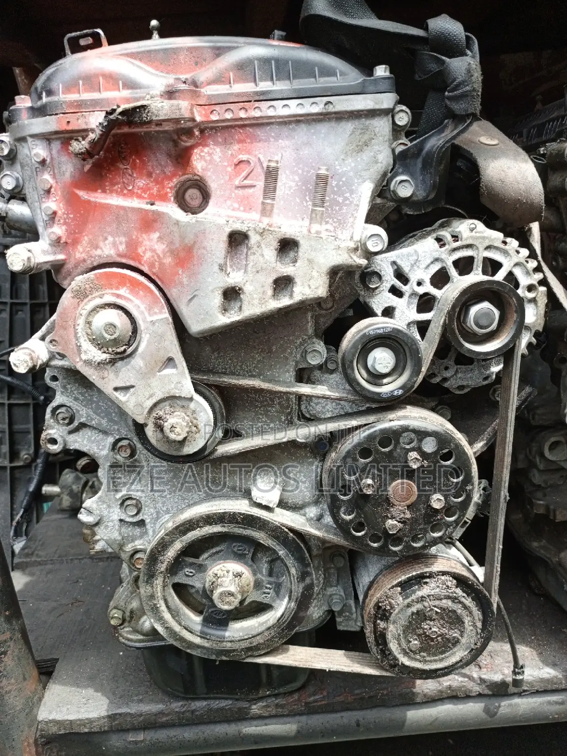 Complete Engine for HYUNDAI Elentra, 2012.