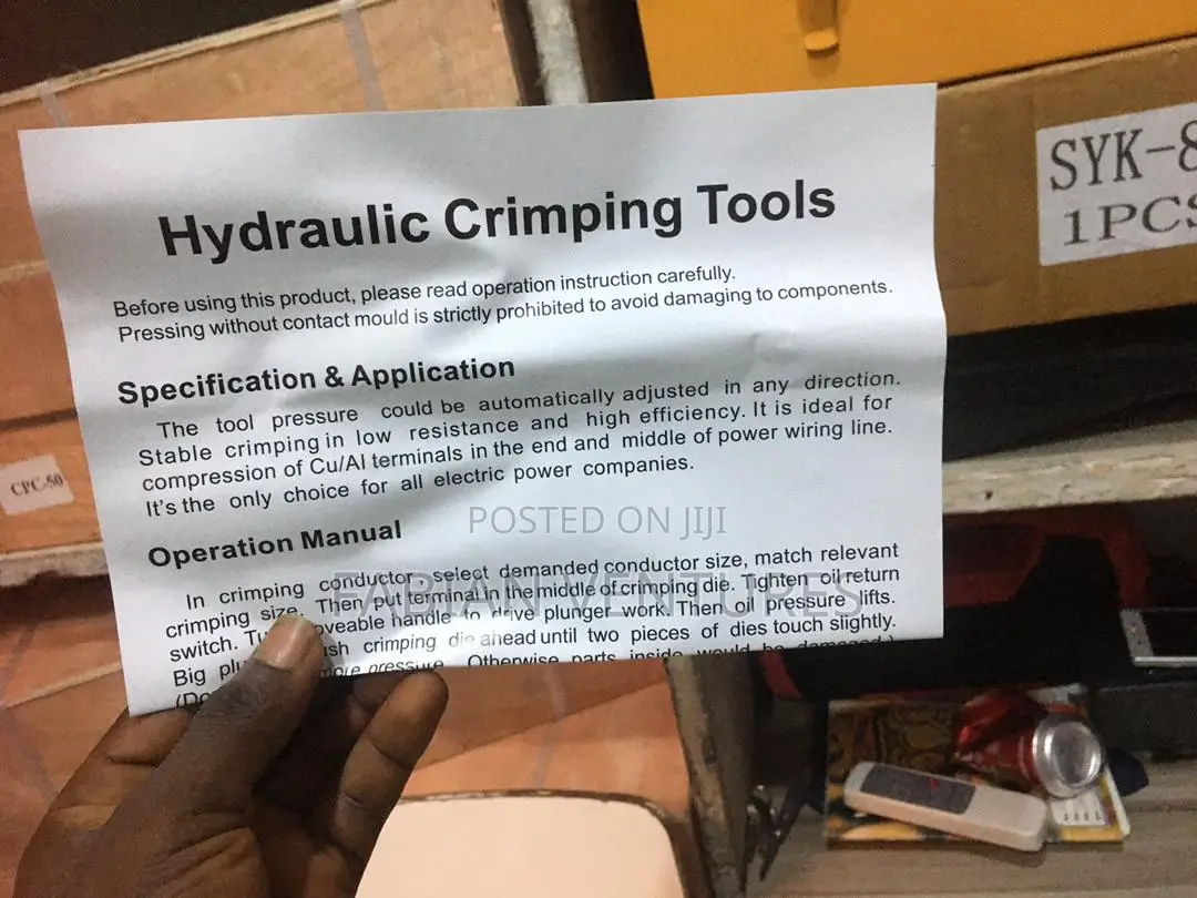 70mm Hydraulic Crimping Tools