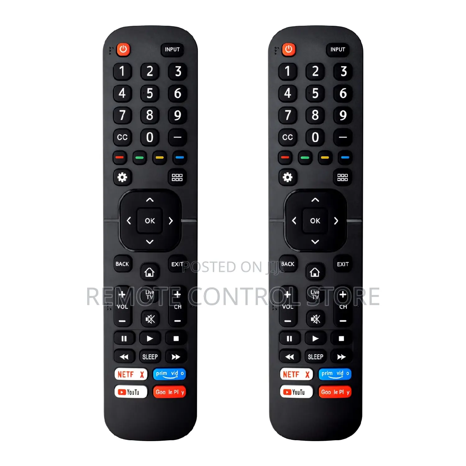 Replacement Control EN2A27 for Hisense Smart TV Remote