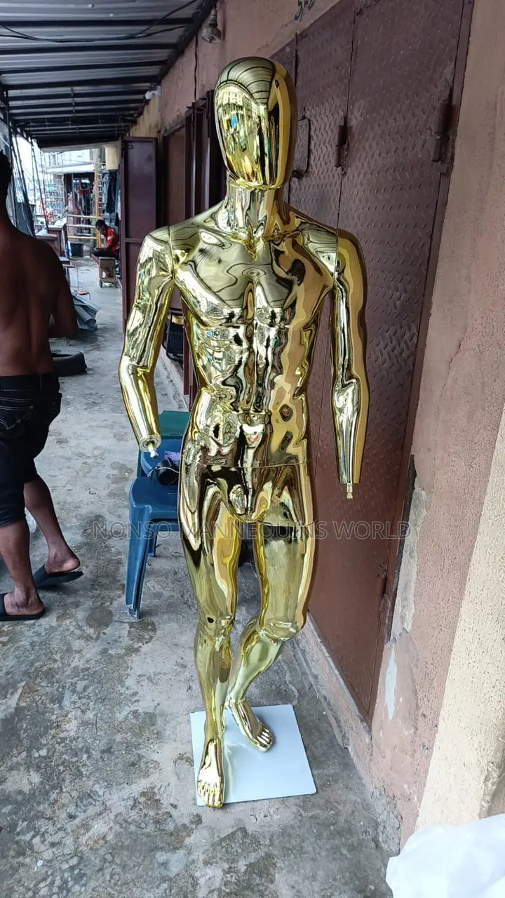 Gold Male New Mannequin Display
