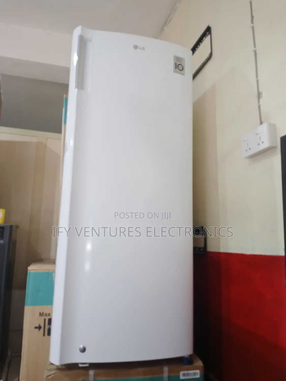 6 Steps LG Smart Inverter Upright Freezer