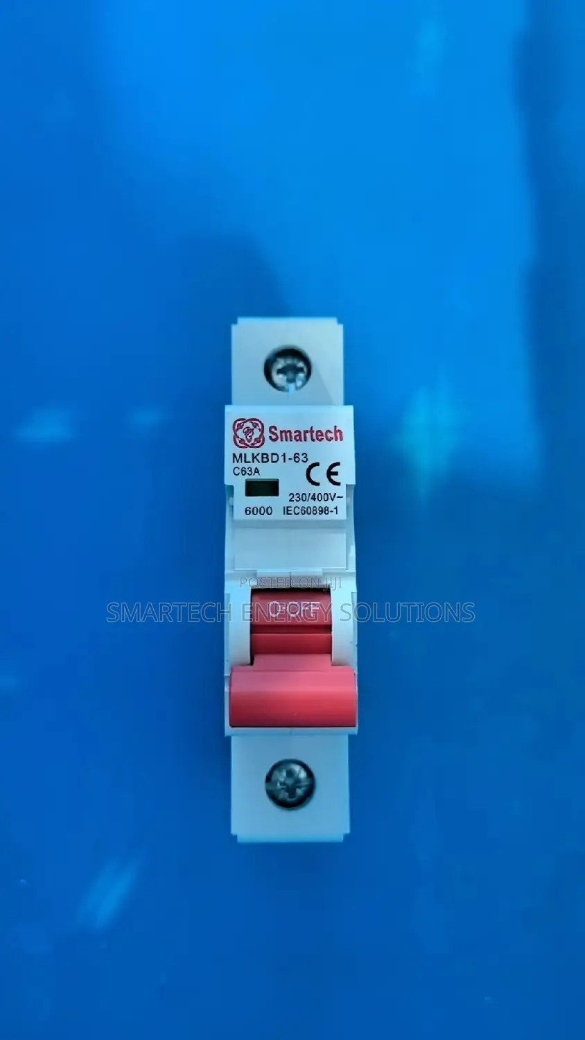 DZ47-63A AC C63 Miniature Circuit Breaker 10ka 1P