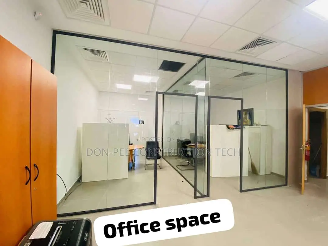 Office Partition Glass