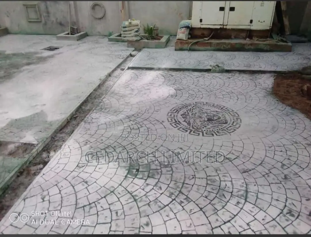 American Standard Concrete Stamp Floor