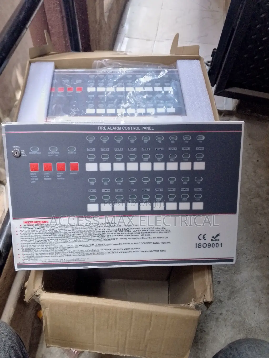 18 Zone Fire Alarm System