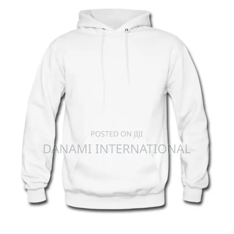 Danami Plain Hoodie- White