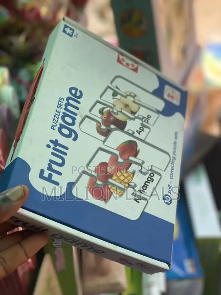 Unique Kiddies Fruits Puzzle Set Toy