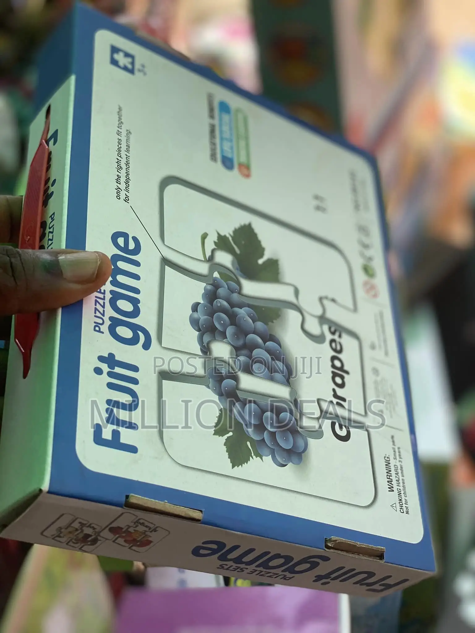 Unique Kiddies Fruits Puzzle Set Toy