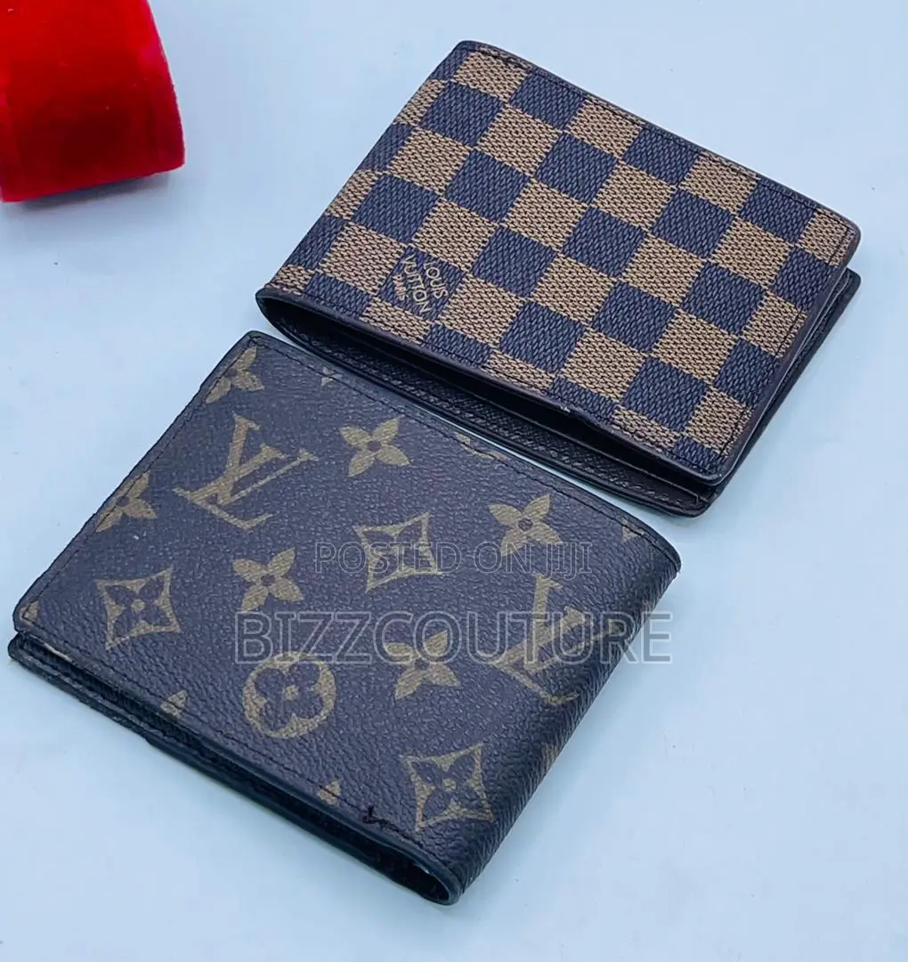 Original LOUIS VUITTON Leather Wallet Available in Store