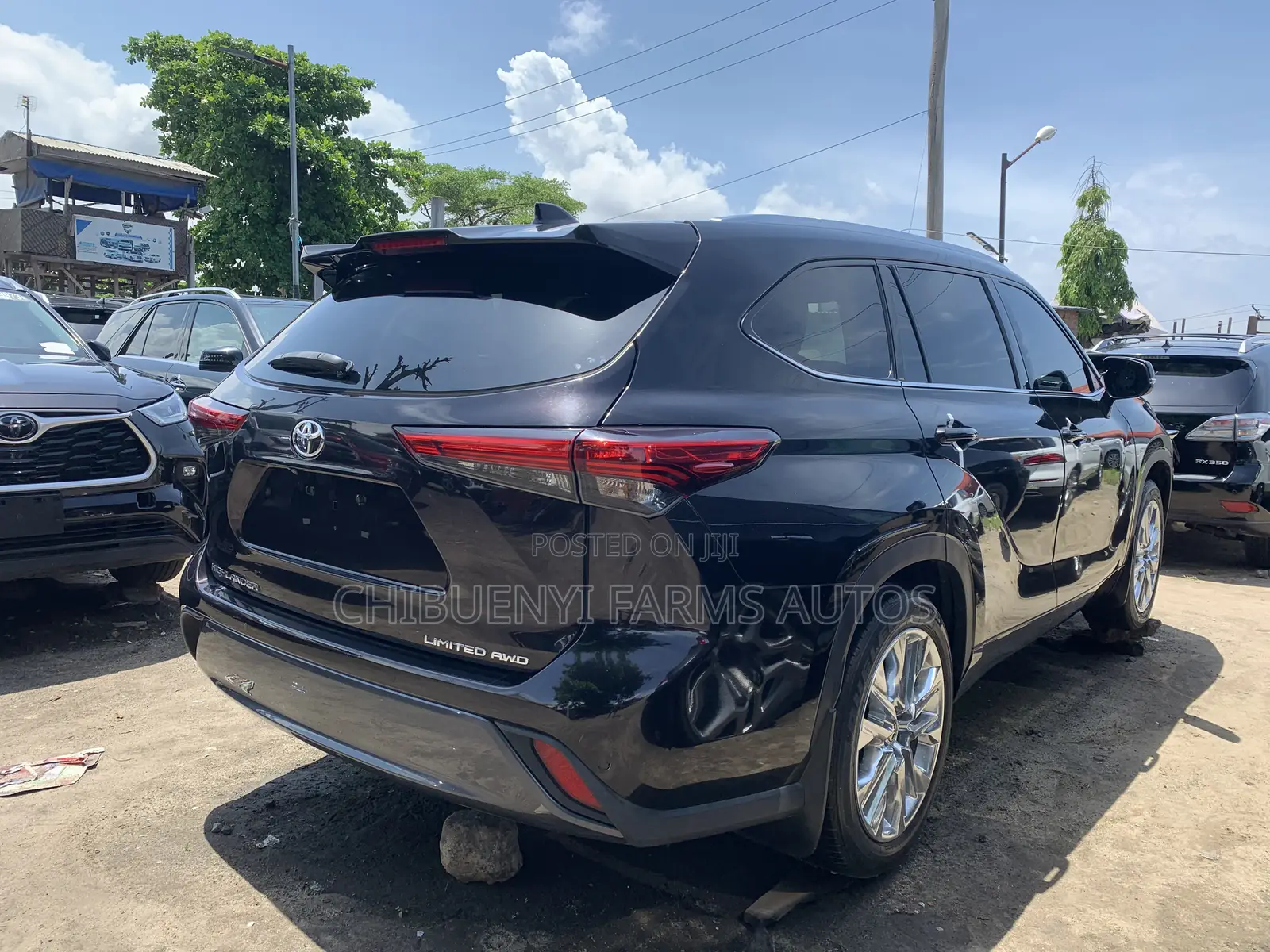 Toyota Highlander Limited 2021 Black