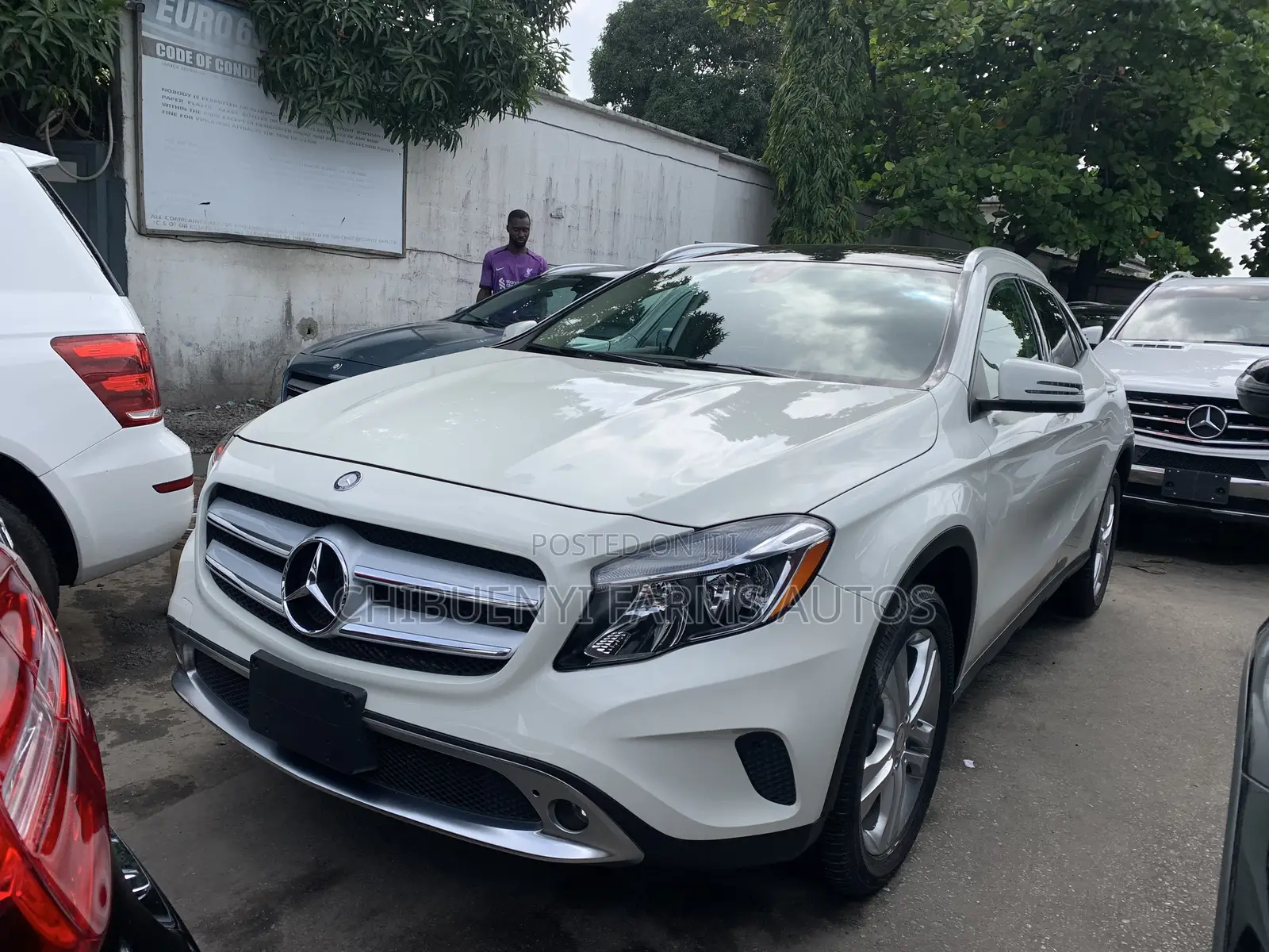 Mercedes-Benz GLA 250 2015 White