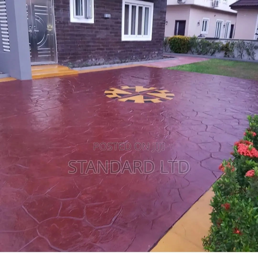 Decorative Stamp Concrete Floor