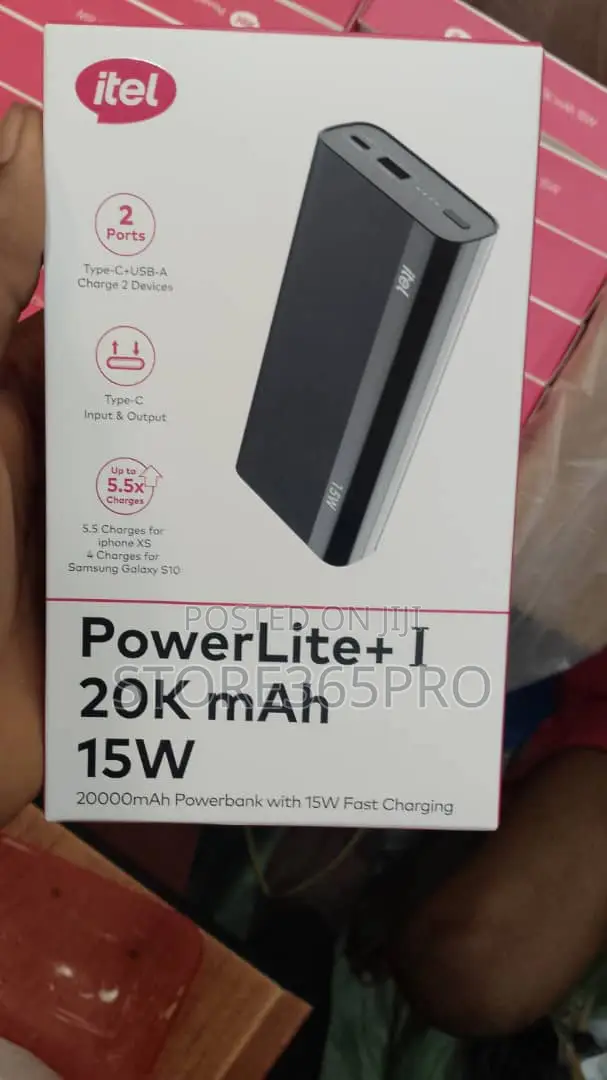 Digital Itel 30000mah Power Bank Fast Charge Complete 30000