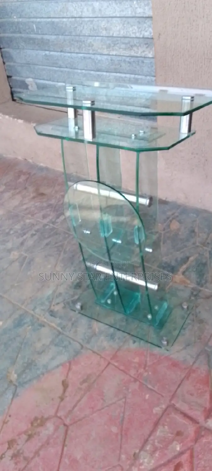 High Quality Executive Thick Glass Pulpit for Church