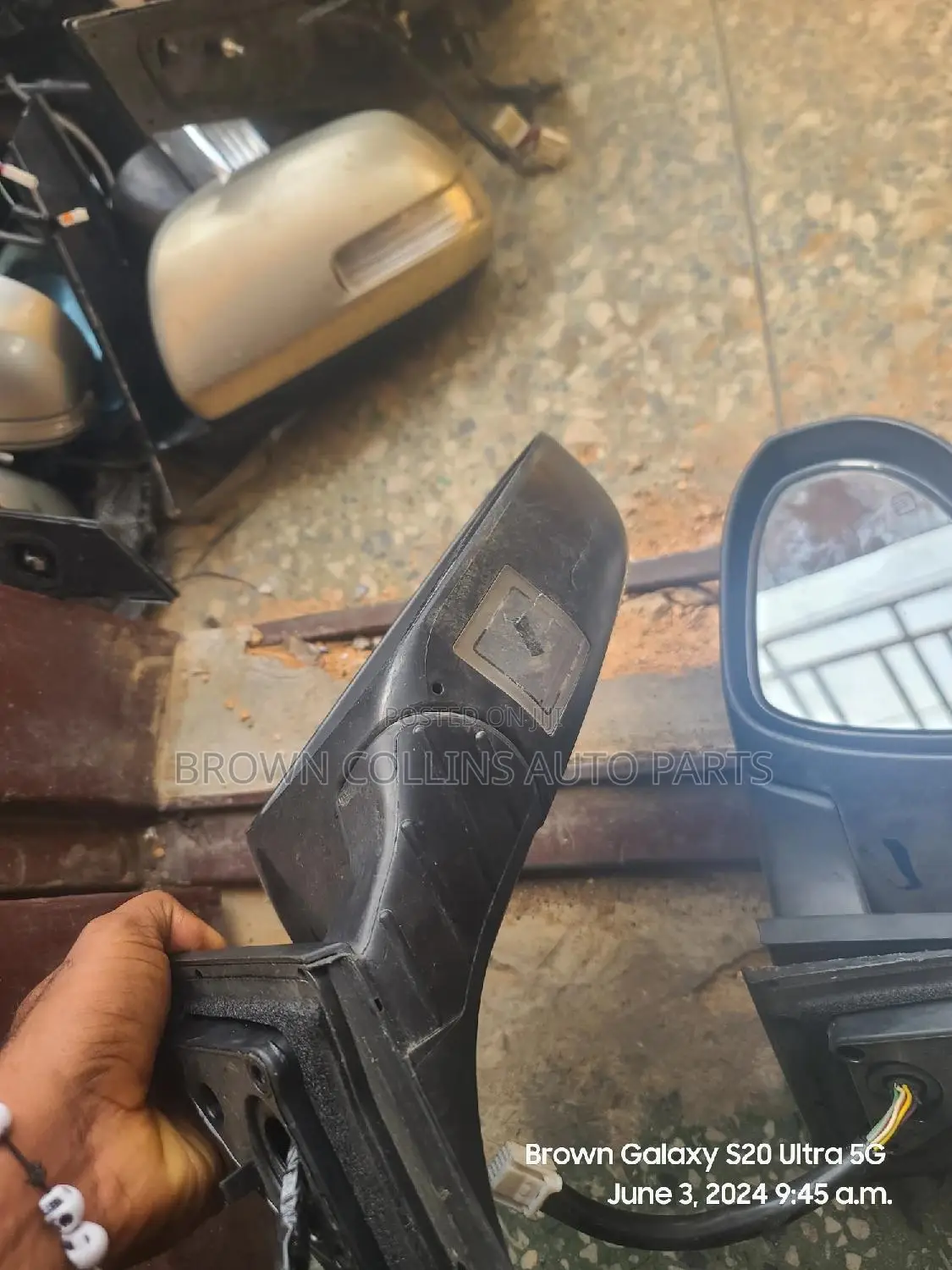 Side Mirrors Toyota Avalon 2014-2017 With Sensors (BSM)