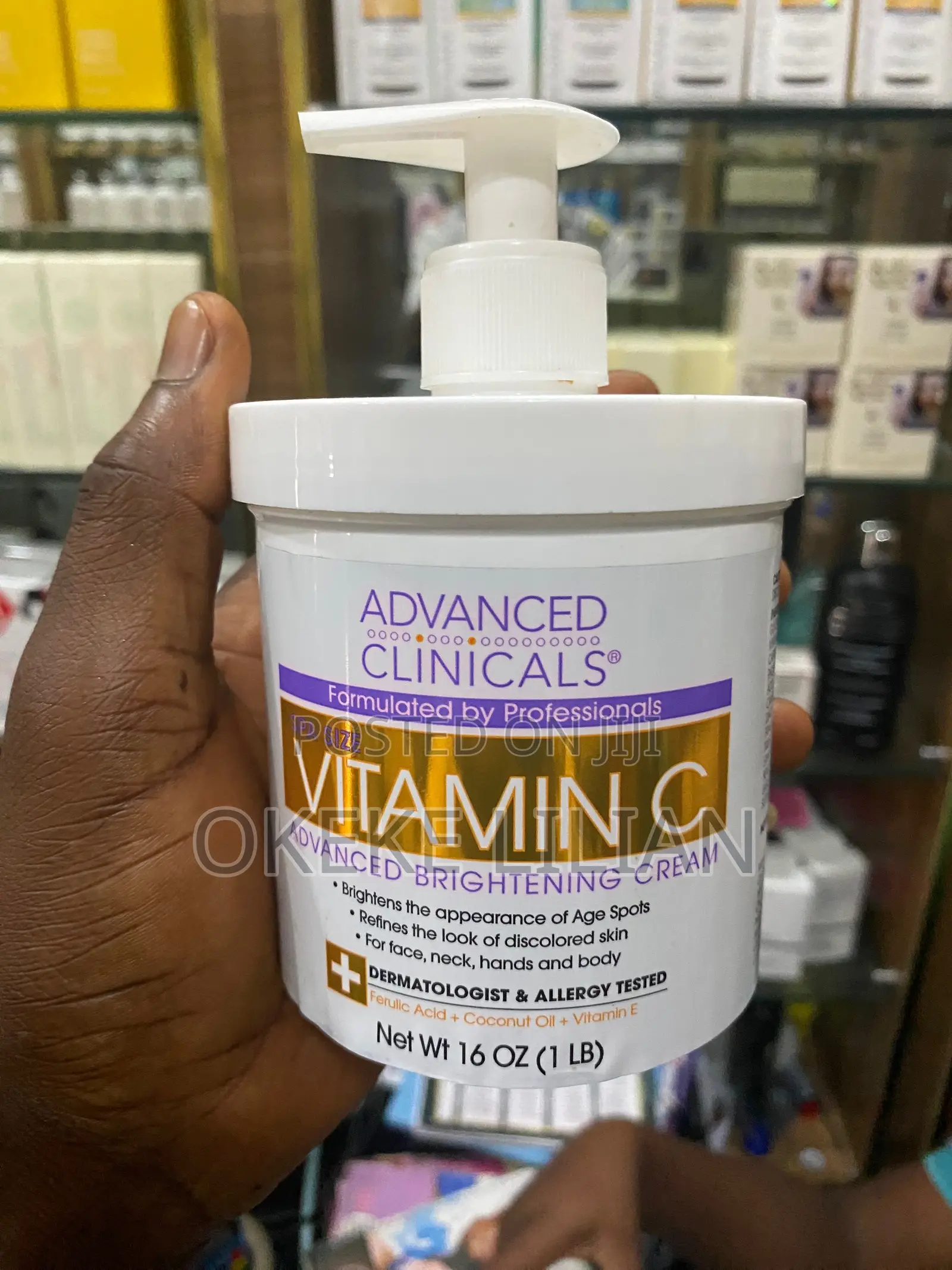 Advanced Clinicals Vitamin C Body Cream