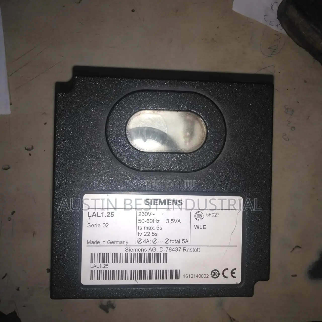 Lal 1.25 Siemens Burner Control Series 02