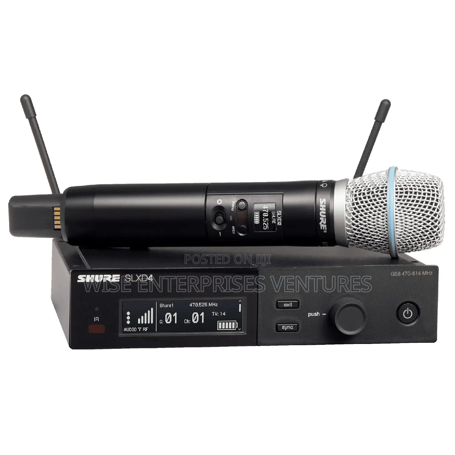 Shure Slxd4 Bata87a Microphone