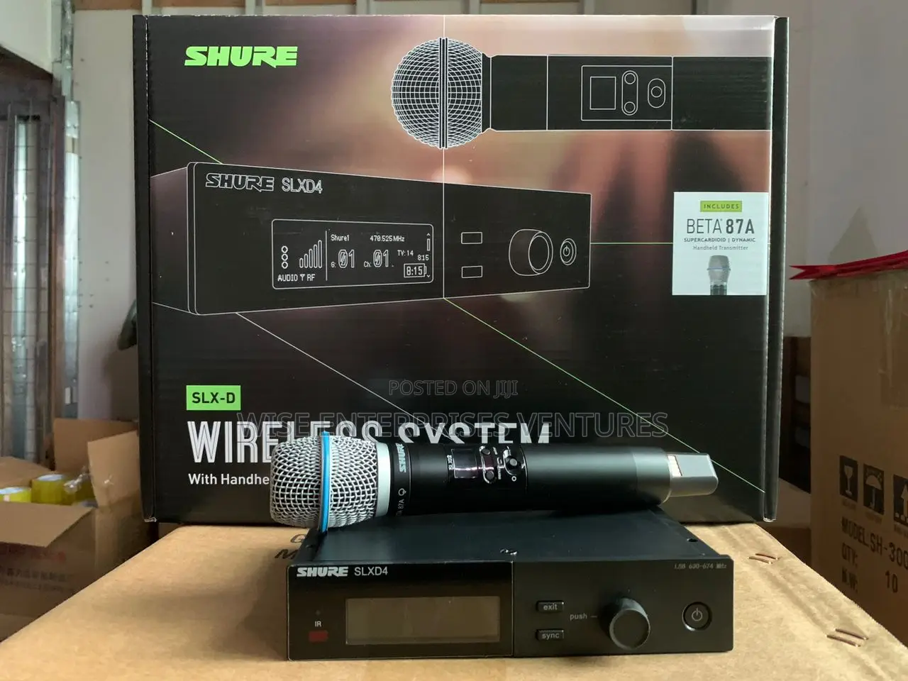 Shure Slxd4 Bata87a Microphone