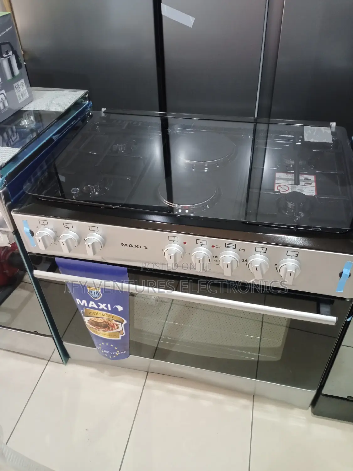 60*90cm 4+2 Burner Maxi Gas Cooker.