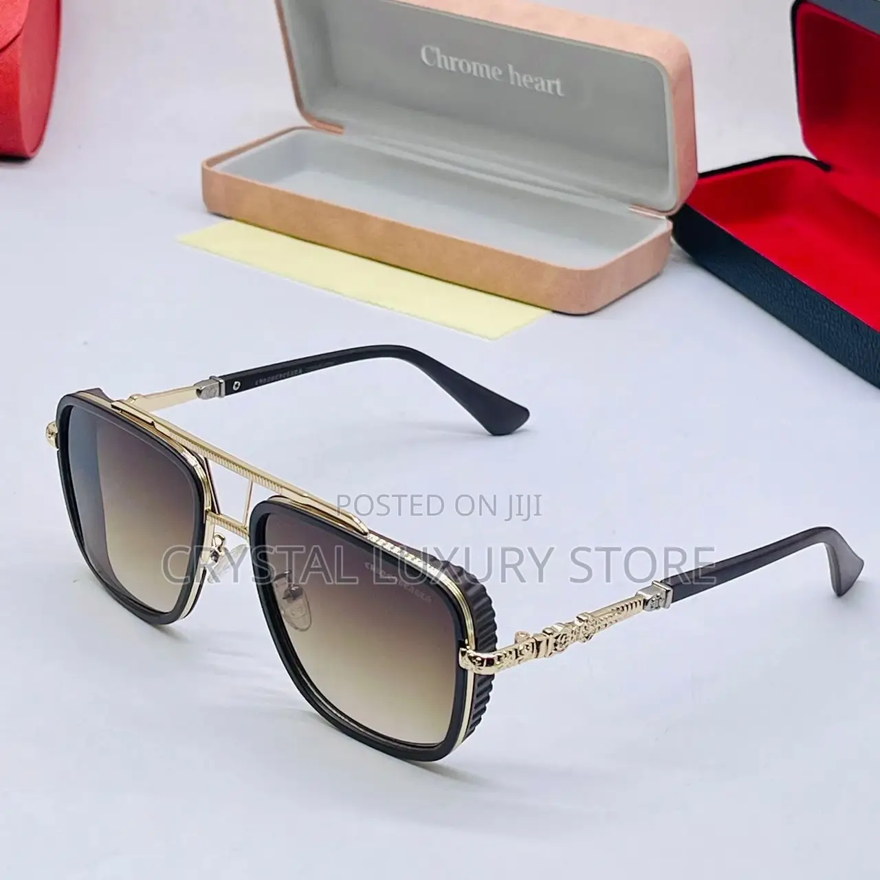 Chrome Heart Quality Luxury Sunglasses